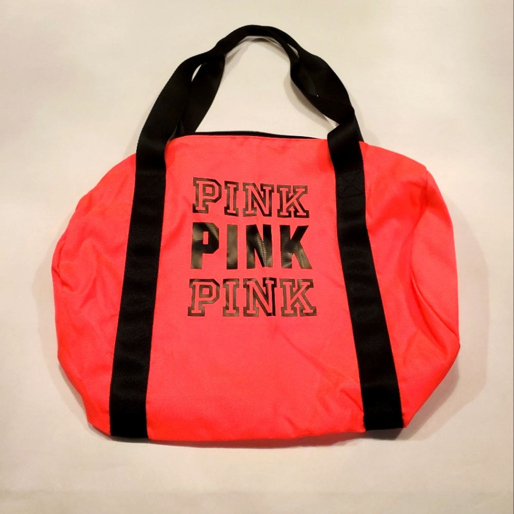 Victoria's Secret Weekend Logo Duffle Bag
